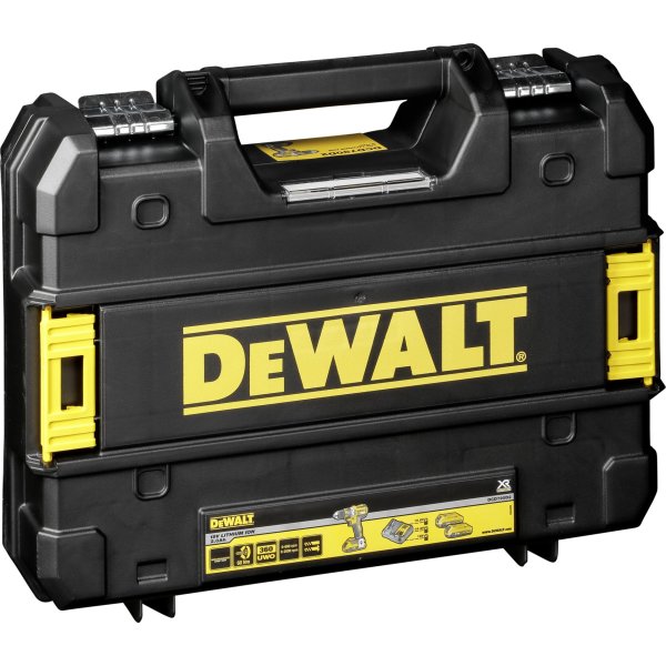 DeWalt DCD790D2-QW 18V 2x 2 Ah Akku-Bohrschrauber + T-Stak Box