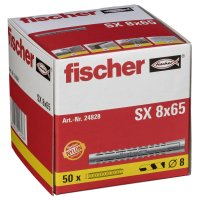 Fischer Dübel SX 8x65 50 St.