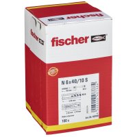 Fischer Nageldübel N 6x40/10 S 100 St.