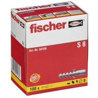 Fischer Dübel S 8 100 St.