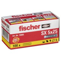 Fischer Dübel SX 5x25 100 St.