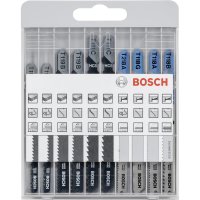 Bosch 10tlg. Stichsägeblatt-Set basic für...